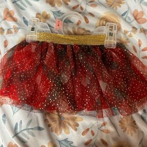 Christmas baby skirt